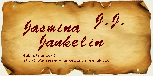 Jasmina Jankelin vizit kartica
